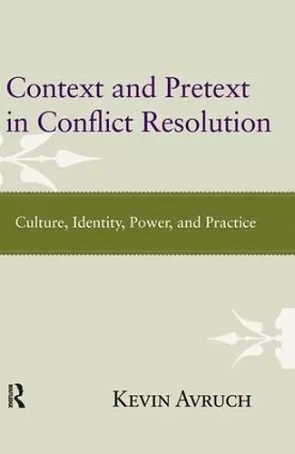 Context and Pretext in Conflict Resolution cover