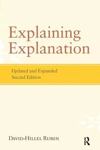 Explaining Explanation cover