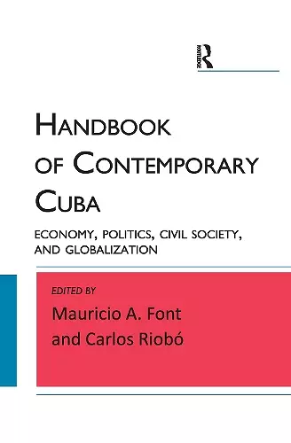 Handbook of Contemporary Cuba cover