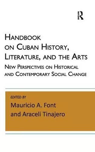 Handbook on Cuban History, Literature, and the Arts cover