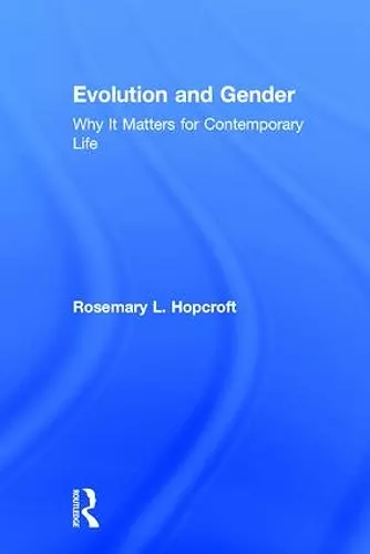 Evolution and Gender cover