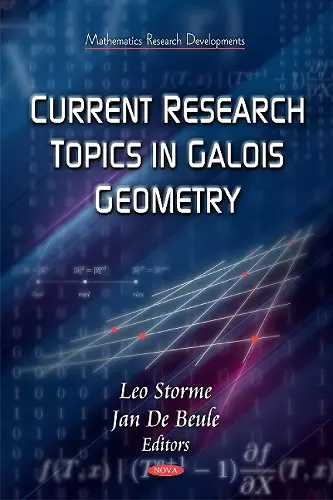 Current Research Topics on Galois Geometrics cover