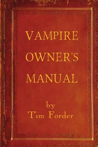 Vampire Owner's Manual cover