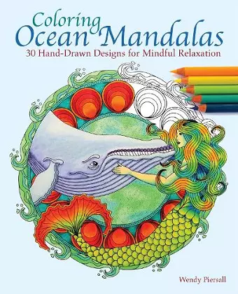 Coloring Ocean Mandalas cover