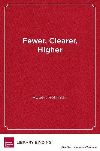 Fewer, Clearer, Higher cover