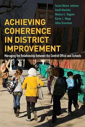 Achieving Coherence in District Improvement cover