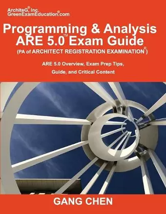 Programming & Analysis (PA) ARE 5.0 Exam Guide (Architect Registration Examination) cover