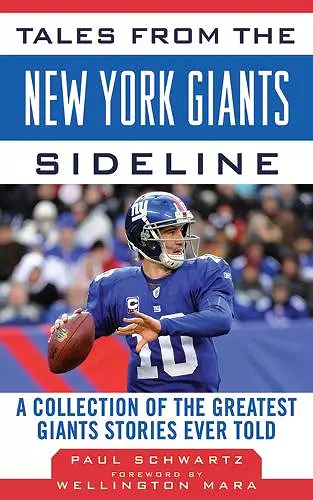 Tales from the New York Giants Sideline cover