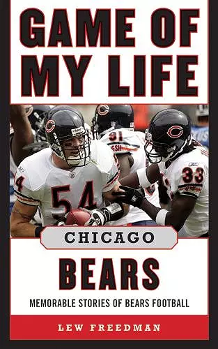 Game of My Life Chicago Bears cover