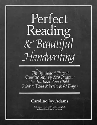 Perfect Reading, Beautiful Handwriting cover