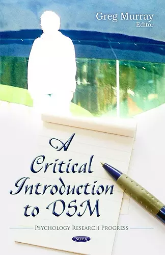 Critical Introduction to DSM cover