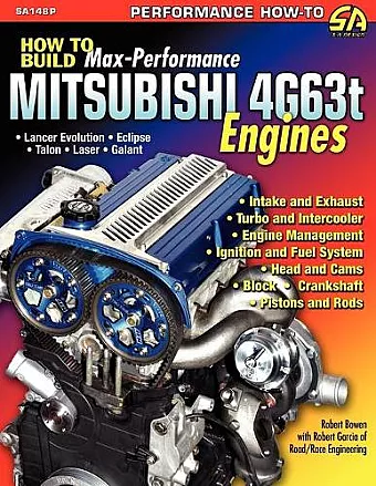 How to Build Max-Performance Mitsubishi 4g63t Engines cover