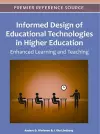 Informed Design of Educational Technologies in Higher Education cover