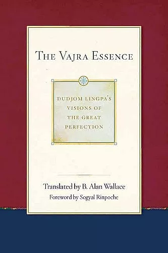 The Vajra Essence cover