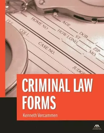 Criminal Law Forms cover