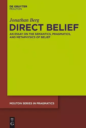 Direct Belief cover