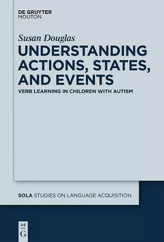 Understanding Actions, States, and Events cover