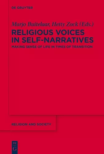 Religious Voices in Self-Narratives cover