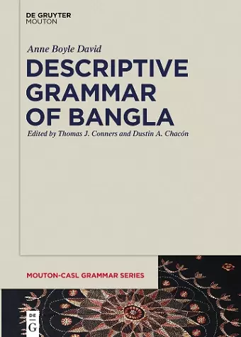 Descriptive Grammar of Bangla cover