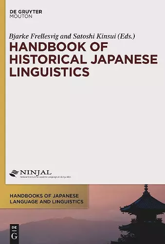 Handbook of Historical Japanese Linguistics cover