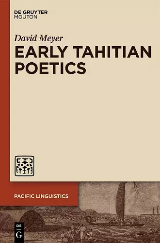 Early Tahitian Poetics cover