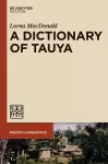 A Dictionary of Tauya cover