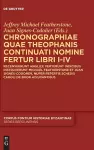 Chronographiae Quae Theophanis Continuati Nomine Fertur Libri I-IV cover