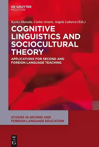 Cognitive Linguistics and Sociocultural Theory cover