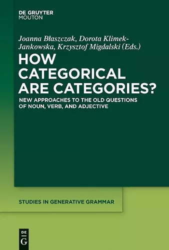 How Categorical are Categories? cover