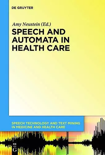 Speech and Automata in Health Care cover