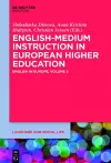 English-Medium Instruction in European Higher Education cover