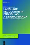 Language Regulation in English as a Lingua Franca cover