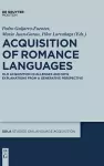 Acquisition of Romance Languages cover