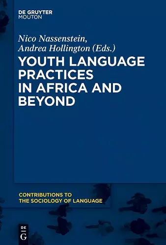 Youth Language Practices in Africa and Beyond cover