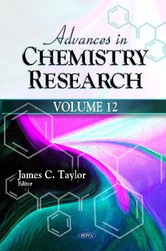 Advances in Chemistry Research cover