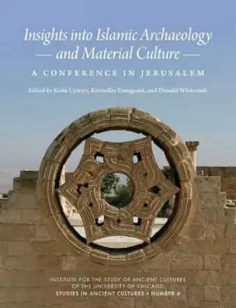 Insights into Islamic Archaeology and Material Culture cover