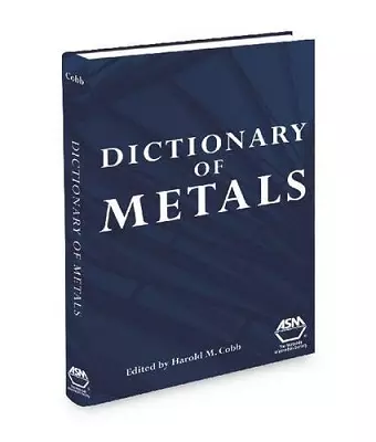 Dictionary of Metals cover