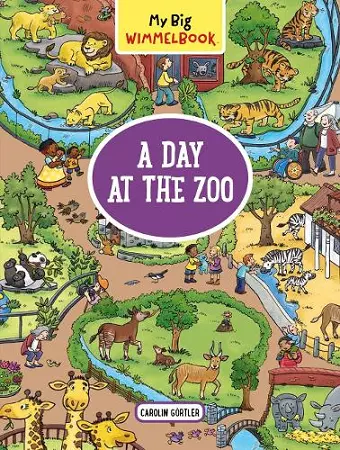 My Big Wimmelbook® - A Day at the Zoo cover