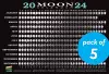 2024 Moon Calendar Card (5 pack) cover