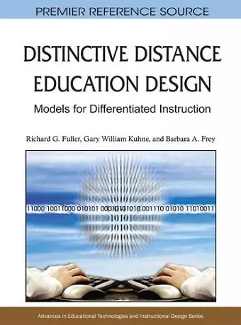 Distinctive Distance Education Design cover