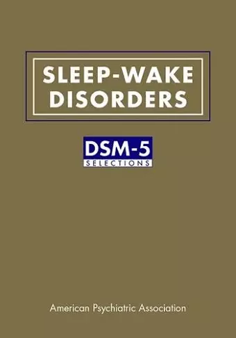 Sleep-Wake Disorders cover