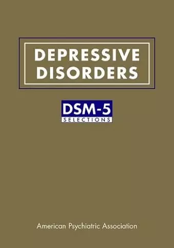 Depressive Disorders cover