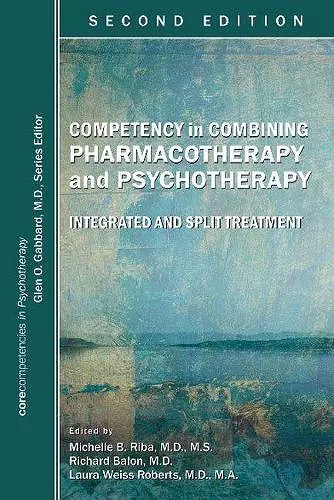 Competency in Combining Pharmacotherapy and Psychotherapy cover