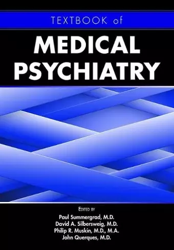 Textbook of Medical Psychiatry cover