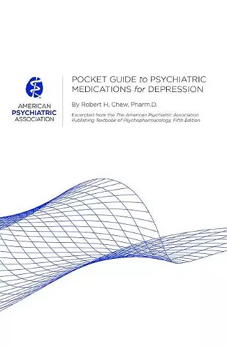 Pocket Guide to Psychiatric Medications for Depression cover