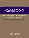 Quick Structured Clinical Interview for DSM-5® Disorders (QuickSCID-5) cover