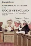 Biographia Juridica. A Biographical Dictionary of the Judges of England From the Conquest to the Present Time 1066-1870 cover