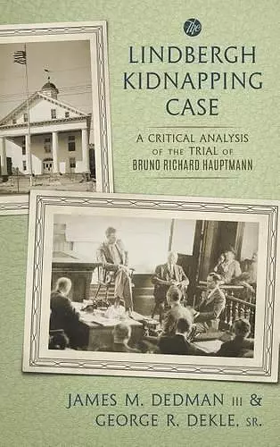 The Lindbergh Kidnapping Case cover