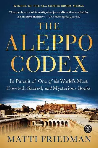 The Aleppo Codex cover