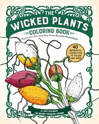 The Wicked Plants Coloring Book cover